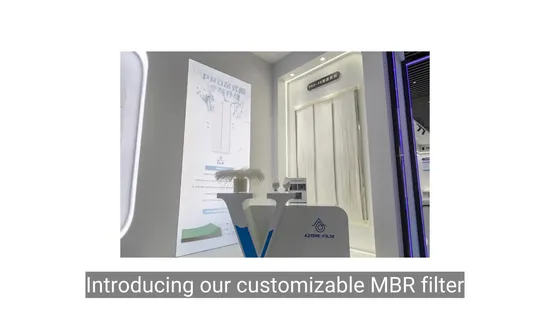 Customizable or Replaceable Mbr Filter Membrane Curtains From Other Brands